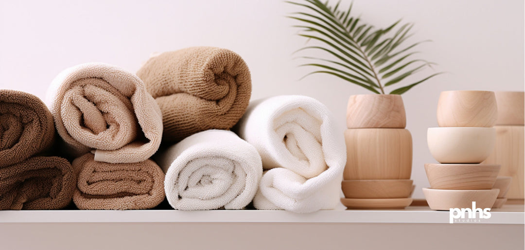 Towels in Various Sizes, Fabrics, and Colors: High-Quality Quality.