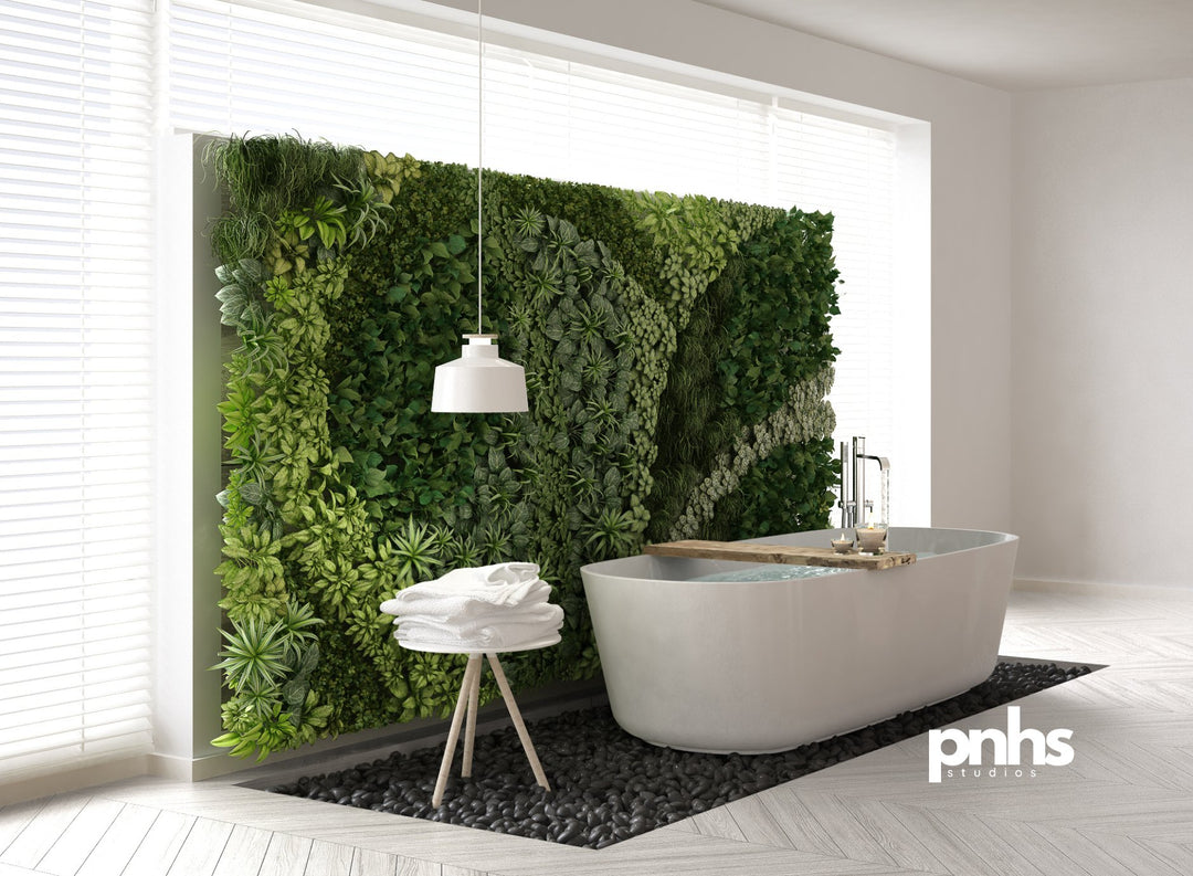 Design your new home with plants at Green Living Interior.