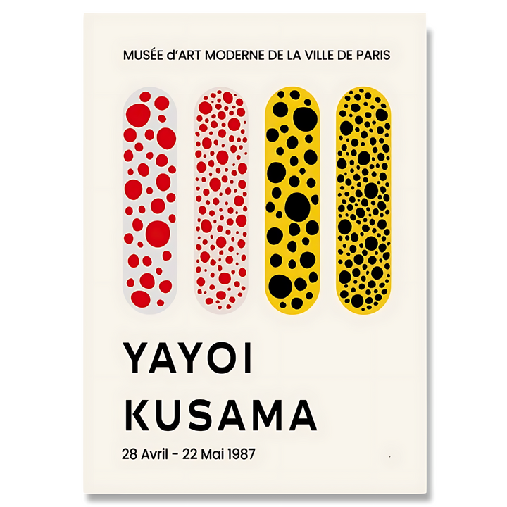 AVRIL TO MAI - Yayoi Kusama-inspired canvas prints