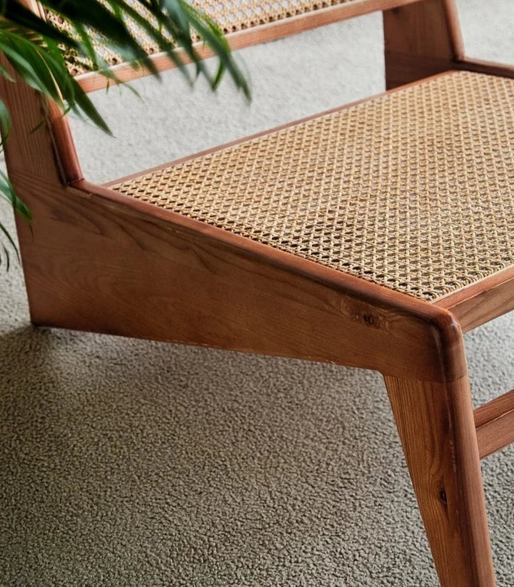 Stühle KAYU Lazy Chair 37" aus Rattan | Handgefertigt boho cj stuhl