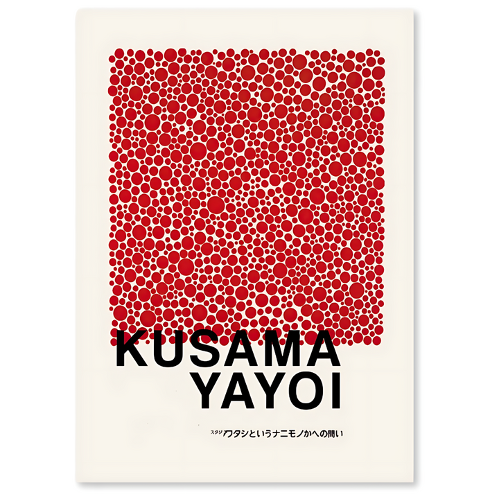 LOVE - Yayoi Kusama- inspired canvas prints