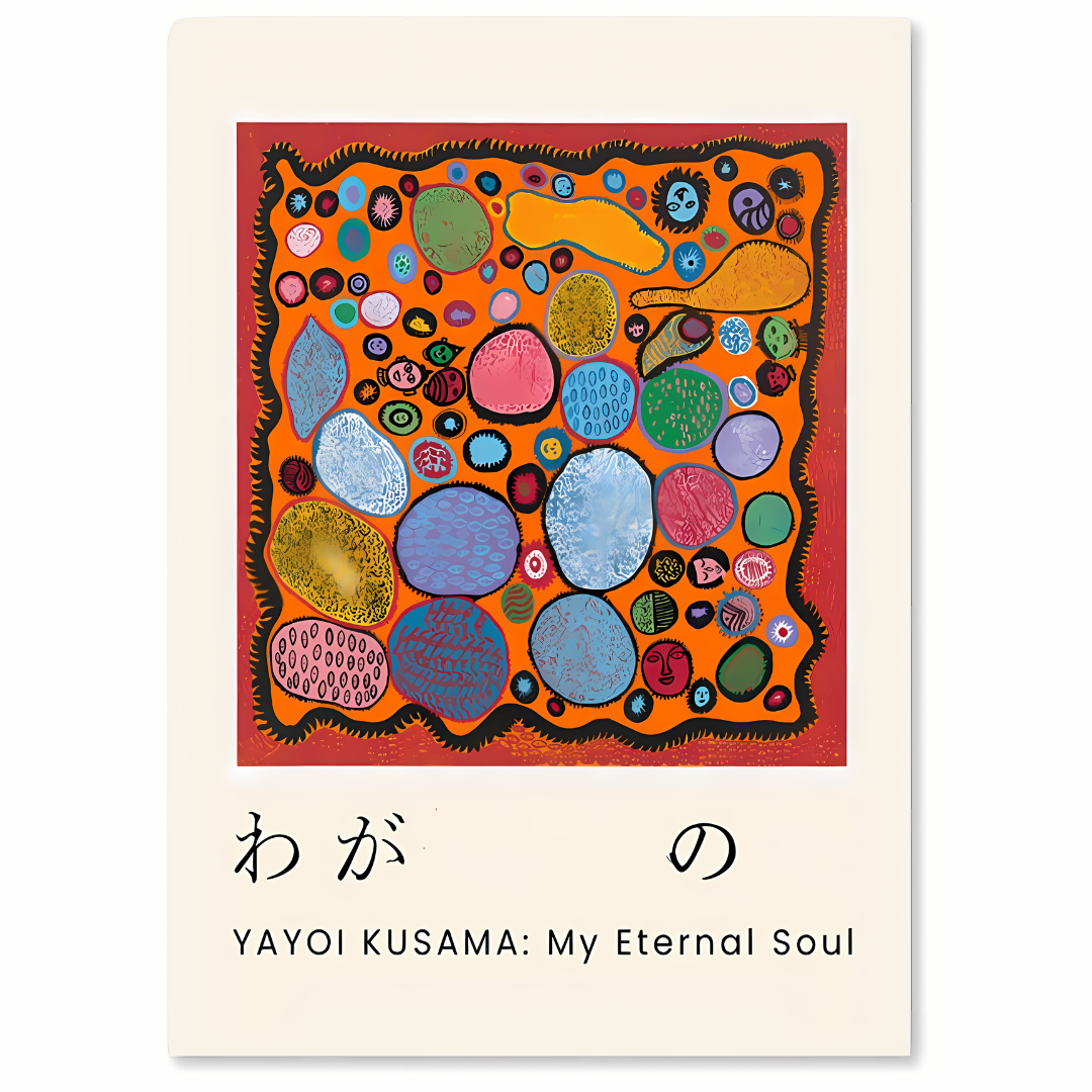MY ETERNAL SOUL - Yayoi Kusama-inspired canvas prints
