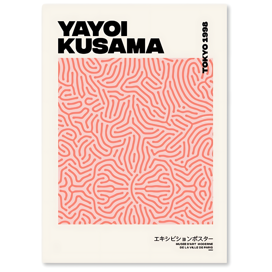 TOKYO 1998 - Yayoi Kusama-inspired canvas prints