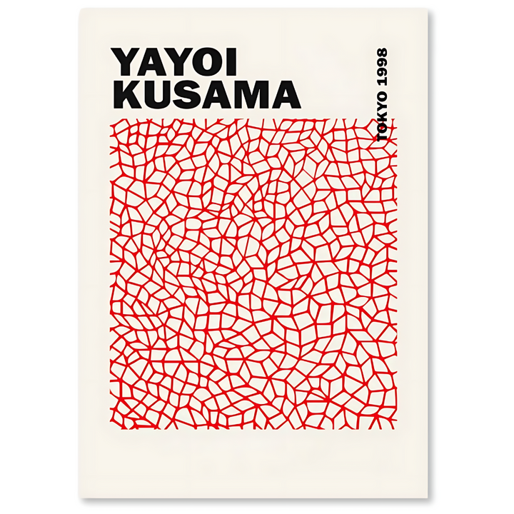 TOKYO 1998 Vision - Yayoi Kusama-inspired canvas prints