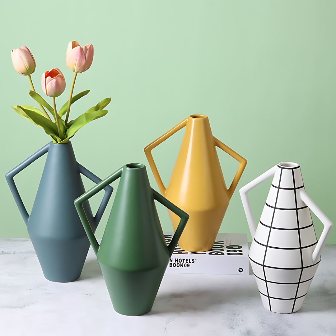 AZA vases 12" made of porcelain