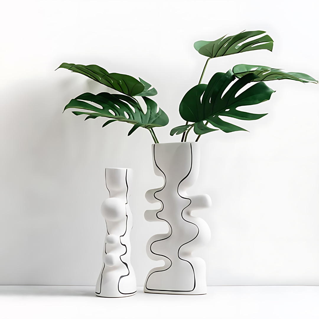GOKU Vase 17" Handmade from ceramic