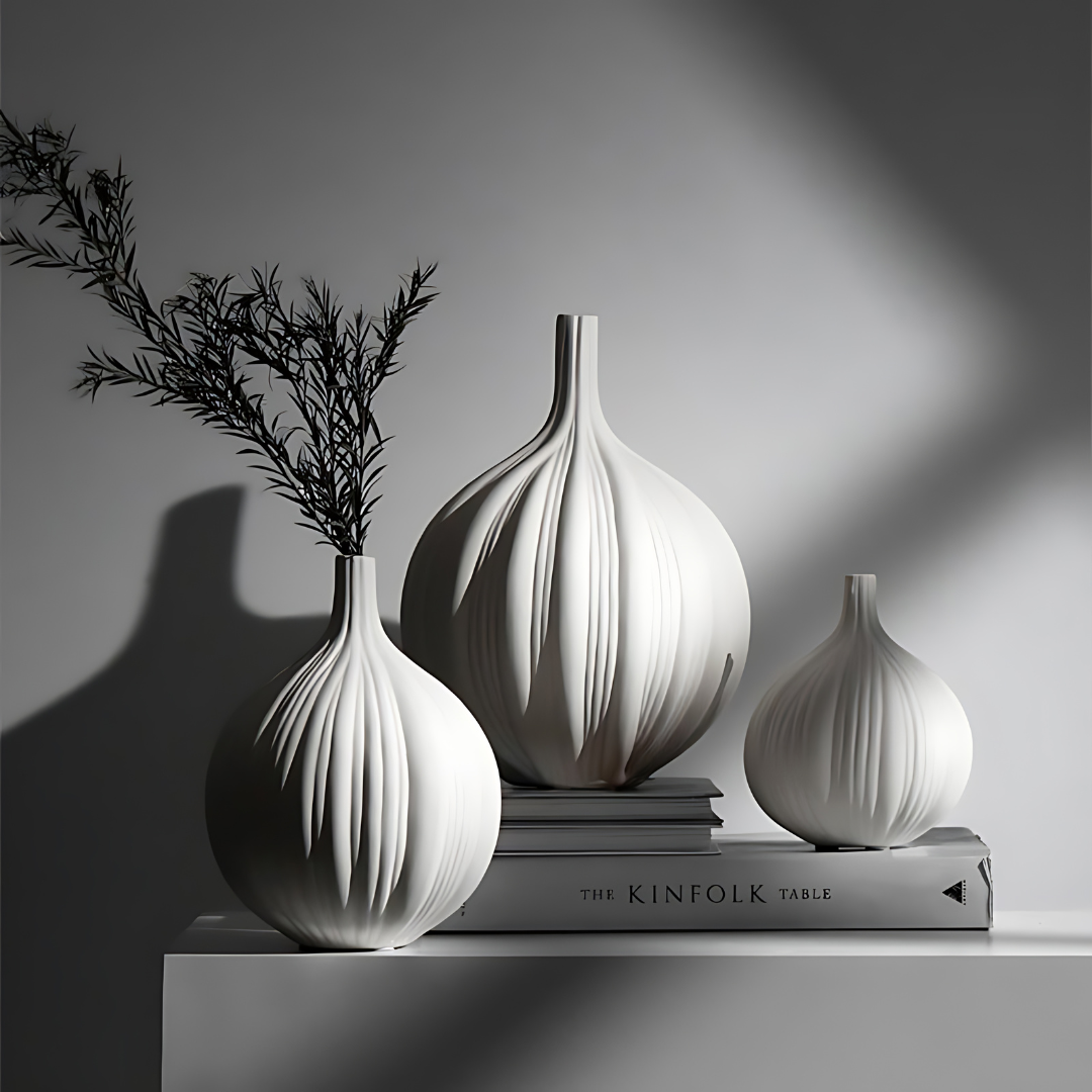 LOTUS vases 20" made of ceramic