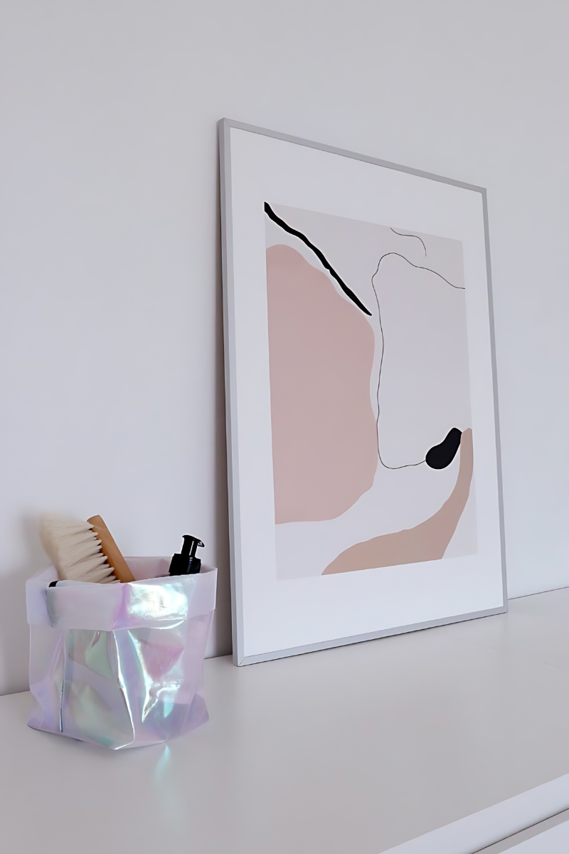 NUDE PINK mural 34" painting