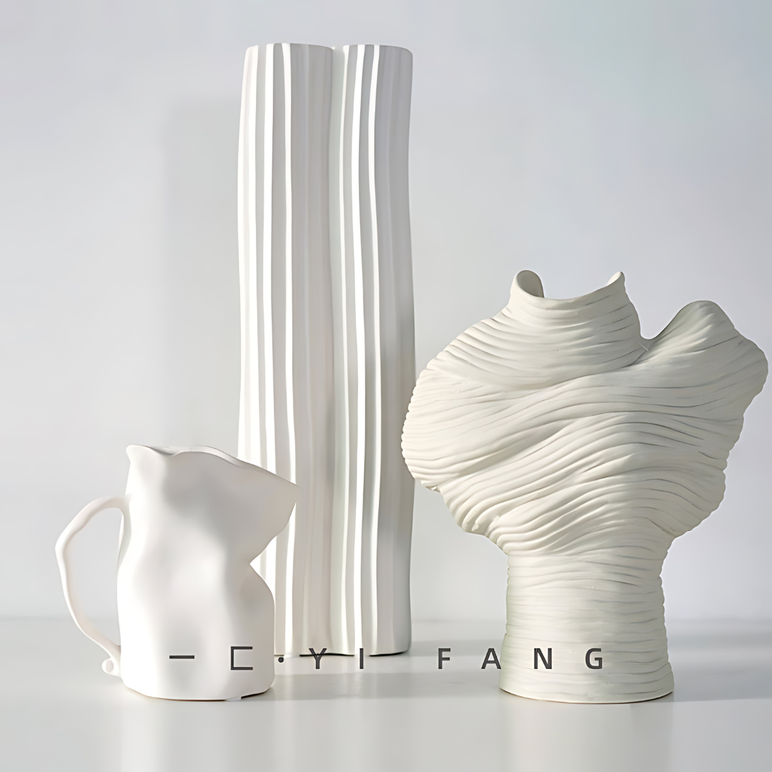 WARPED vases 13" made of ceramic