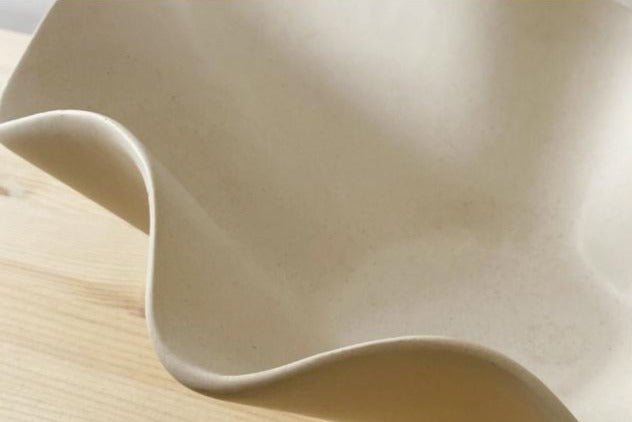 Schalen SENDA Obstschale 9" Handgefertigt aus Keramik boho boring cj obstschale priori