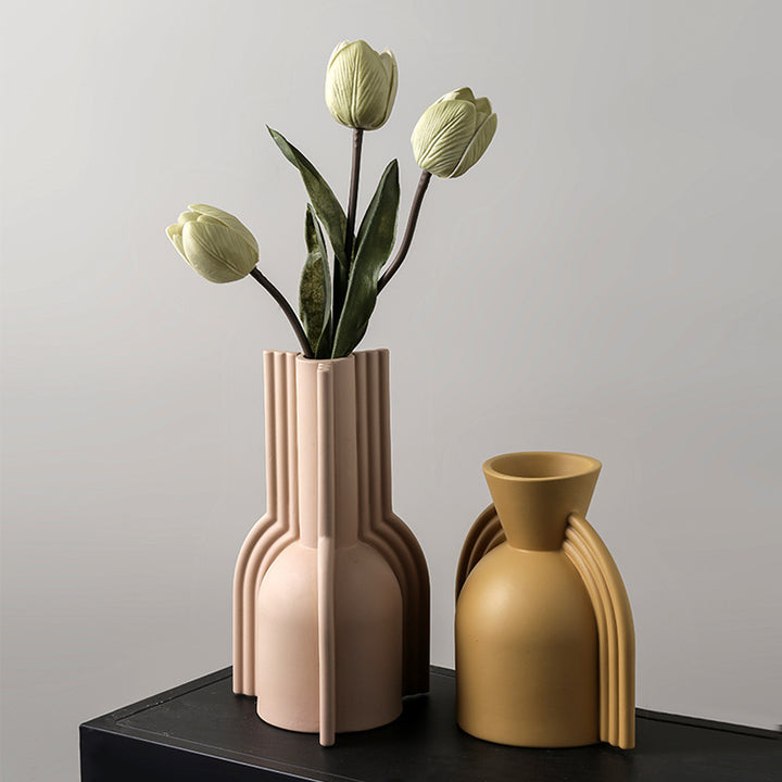 Designer-Vase MOR Vasen 13" aus Keramik boho boring cj decor deko & homestyle entwurf Facebook fashion happycolors herbst keramik max priori vase wohnzimmer