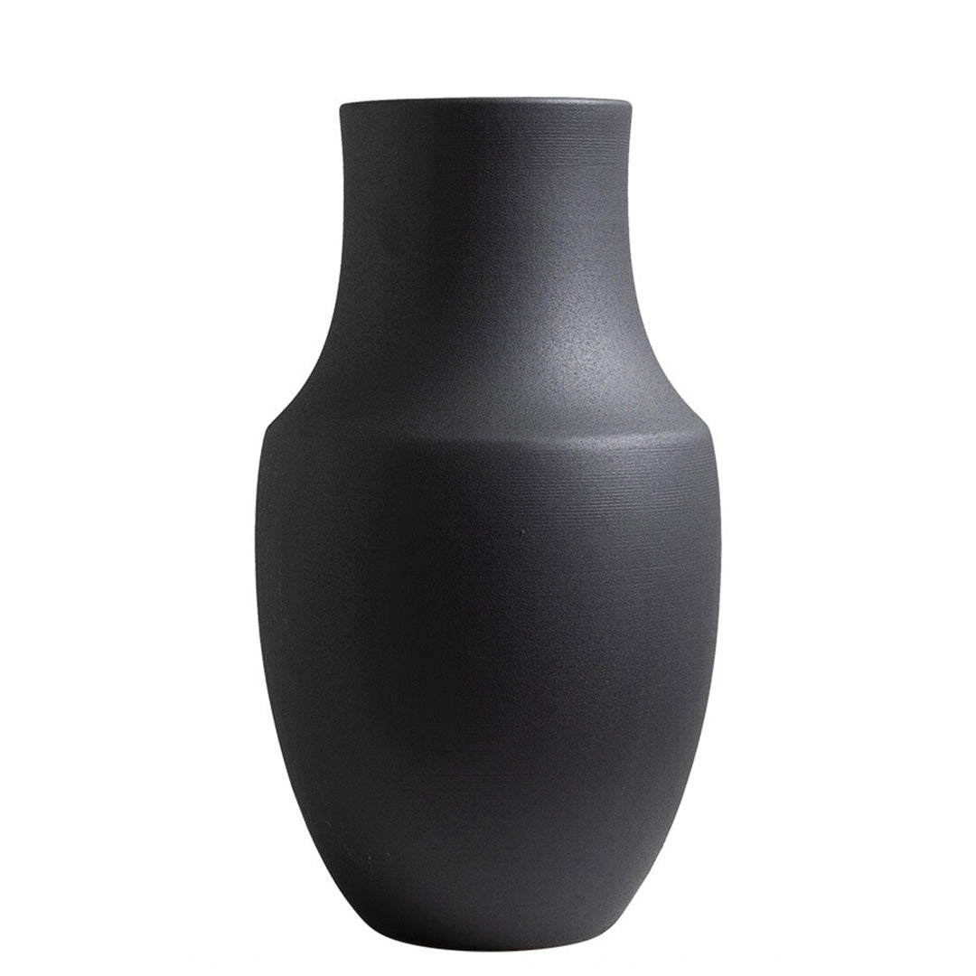 Designer-Vase MALI Vasen 12" Mali aus Porzellan Coal Black Valid b&w cj decor deko & homestyle Facebook fashion iconic minimal modern modern fashion priori vase
