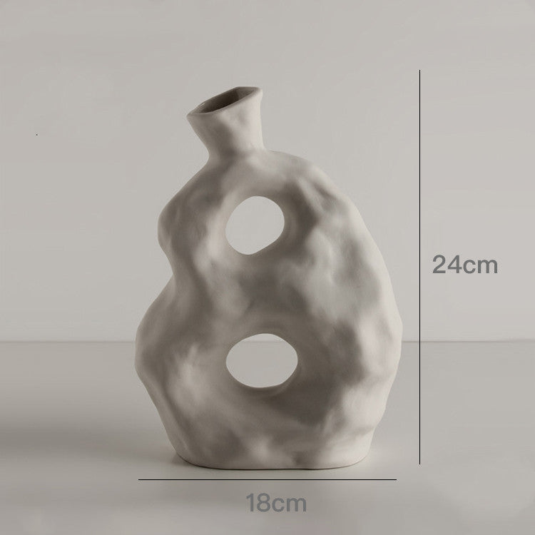 Designer-Vase FES Vasen 10" aus Keramik boho cj decor deko & homestyle Facebook fashion herbst iconic max priori spring vase