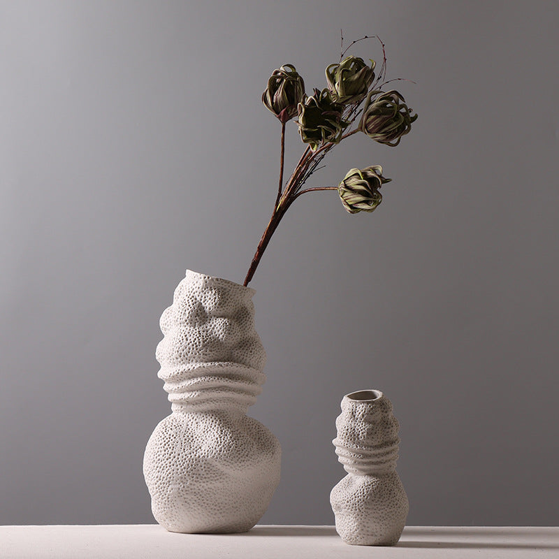 Kunstvase KORALL Vasen 18" aus Keramik handgefertigt beachhouse boho cj decor deko & homestyle entwurf Facebook fashion herbst keramik max priori vase