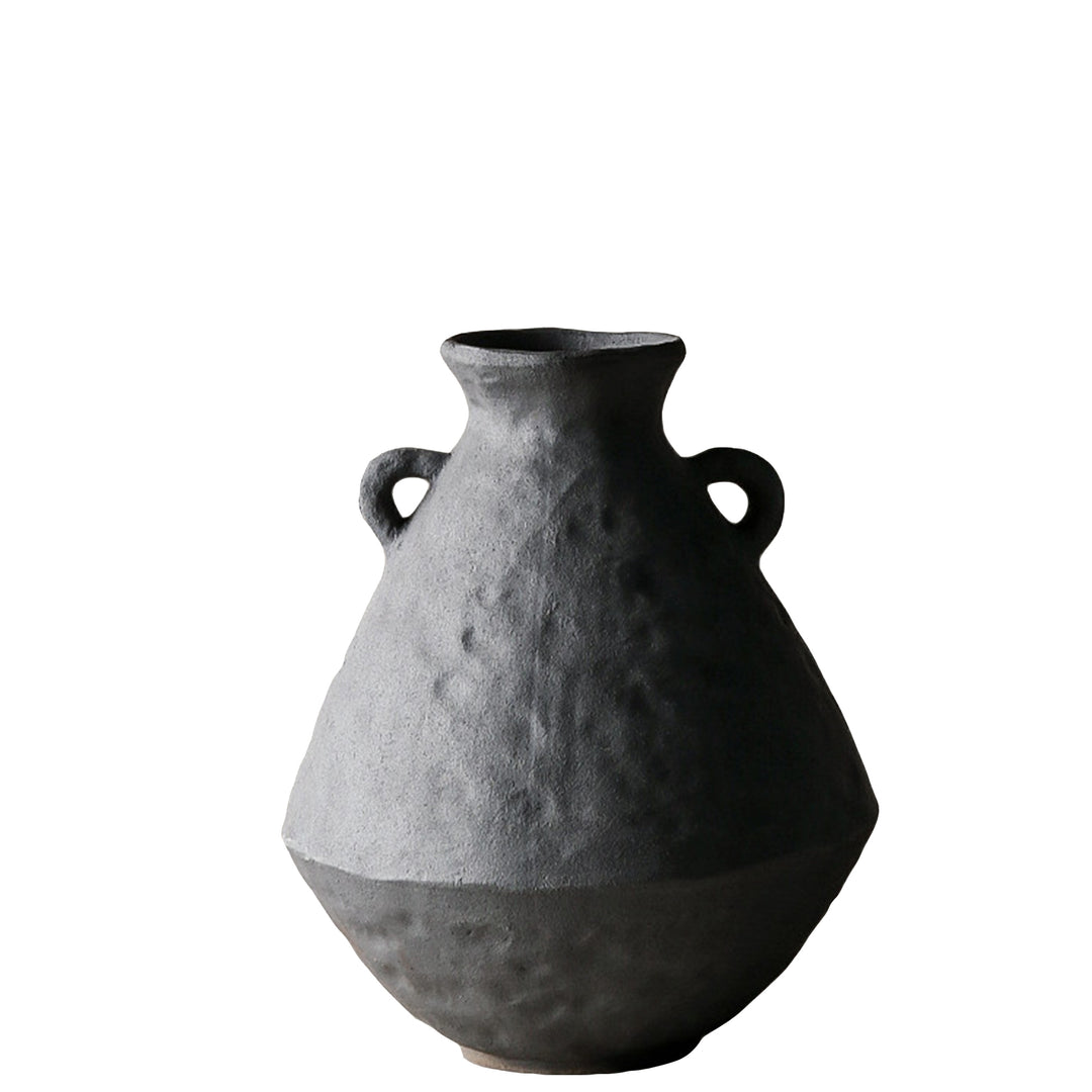 Designer-Vase WANO Vasen 11" aus Keramik Nilay _label_handmade b&w cj decor deko & homestyle Facebook fashion handmade herbst industrial max minimal priori spring vase