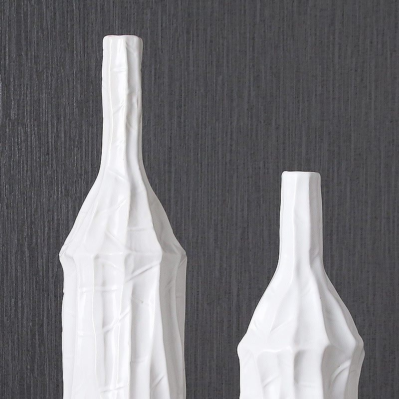 Bodenvasen PESO Bodenvasen 24" aus Keramik cj decor deko & homestyle entwurf Facebook fashion max priori spring vase weiß