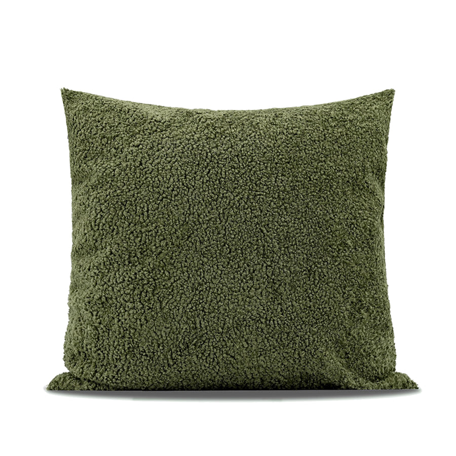 Kissen mit Füllmaterial FELLA Sofakissen 31" Selection Faux Wool aus Polyester grün cj Facebook fashion herbst industrial priori sofakissen