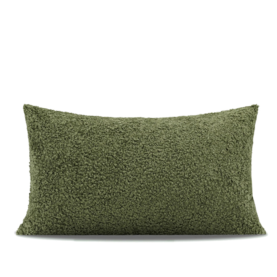 Kissen mit Füllmaterial FELLA Sofakissen 26" Selection Faux Wool aus Polyester grün cj Facebook fashion herbst industrial priori sofakissen